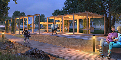 Завершено комплексное проектирование Ленинградской набережной в Мончегорске